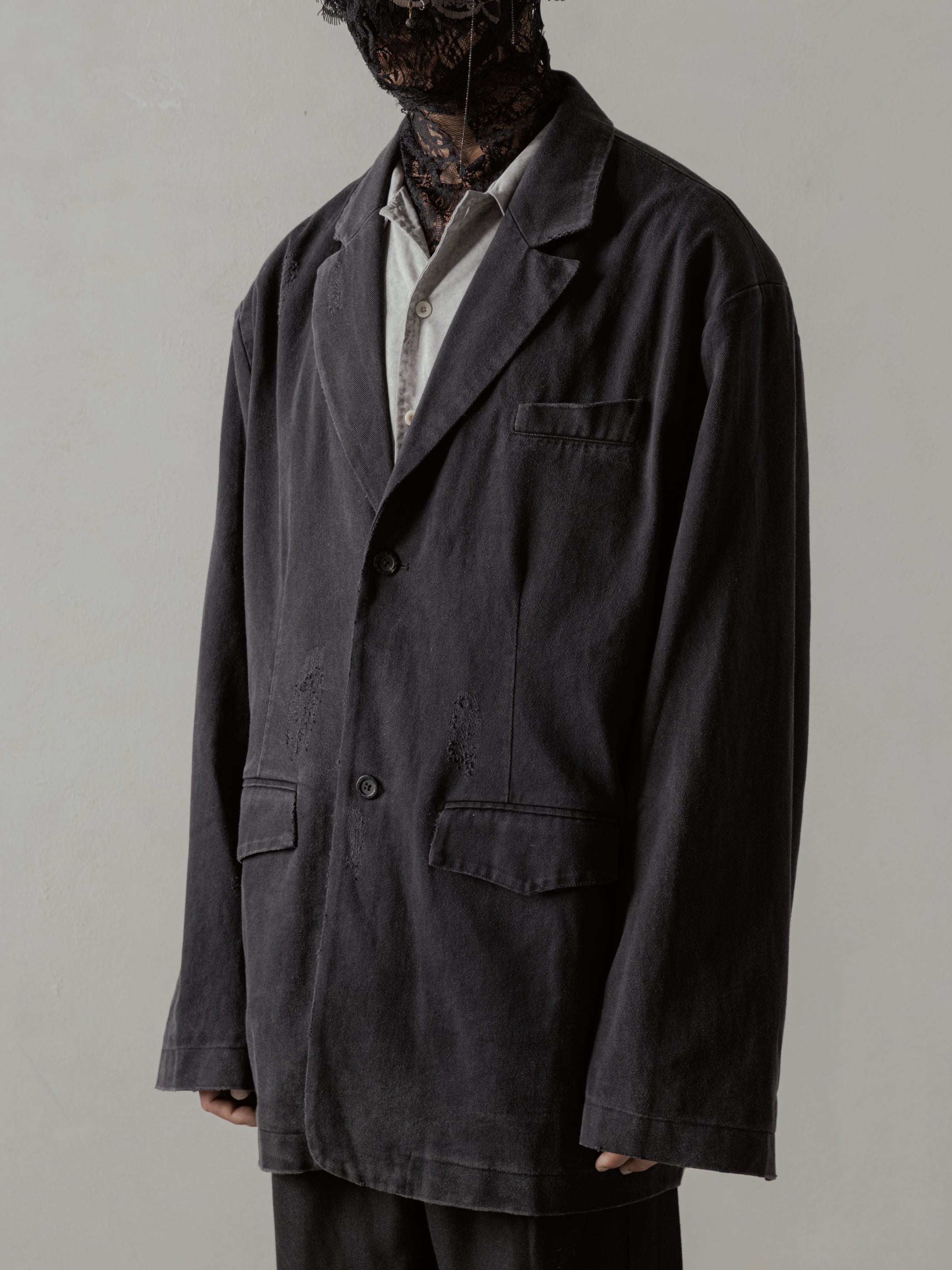 24FW｜Distressed Worker Blazer – Professor.E