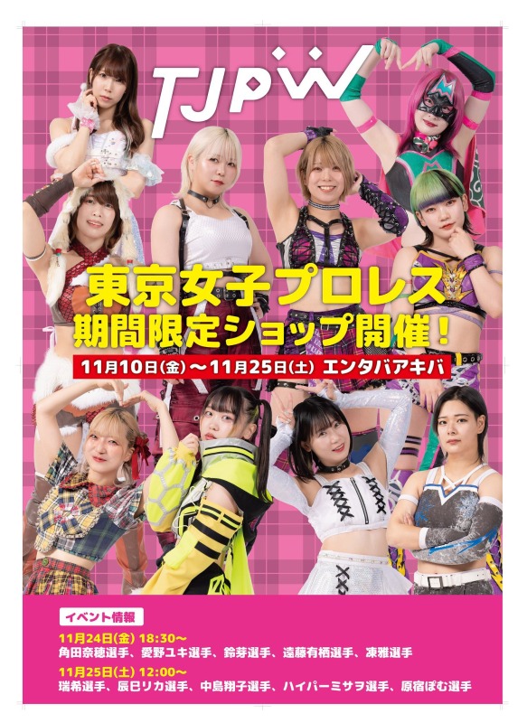 東京女子プロレス 中島翔子 限定ポートレート タオル アクスタ トレカ