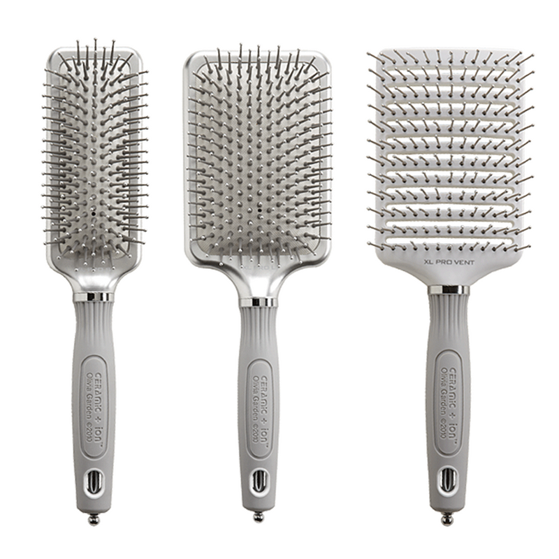 Olivia Garden Ceramic + Ion XL Pro Paddle Brush Collection (CIXL)