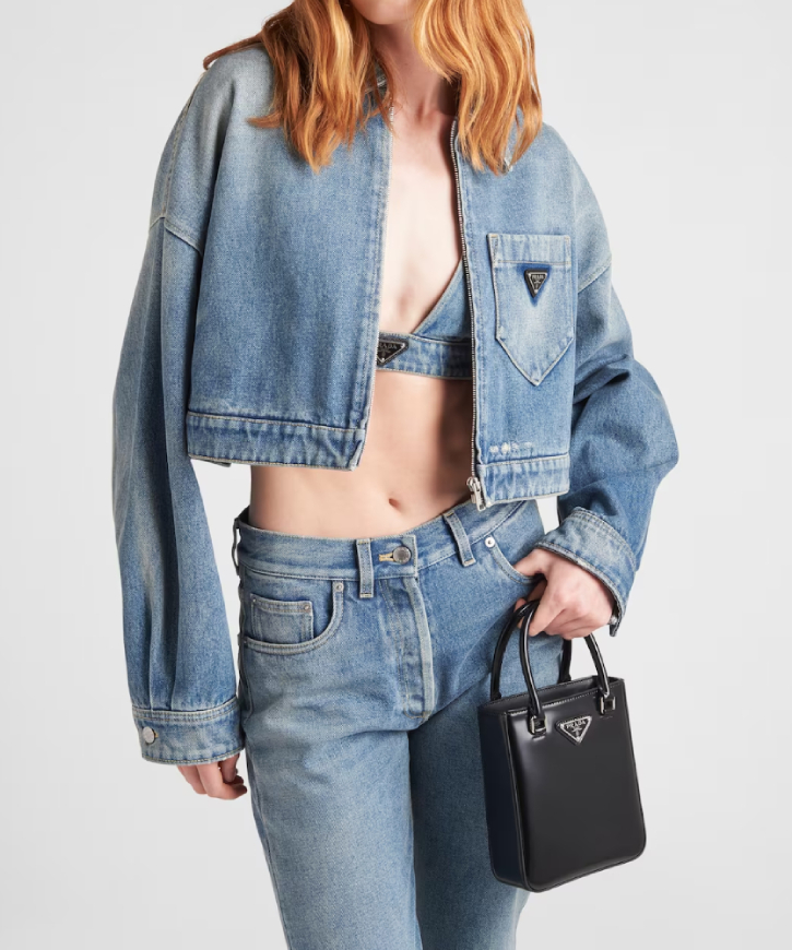 PRADA/プラダ_Women通販 | オーガニックデニム クロップド ジャケット
