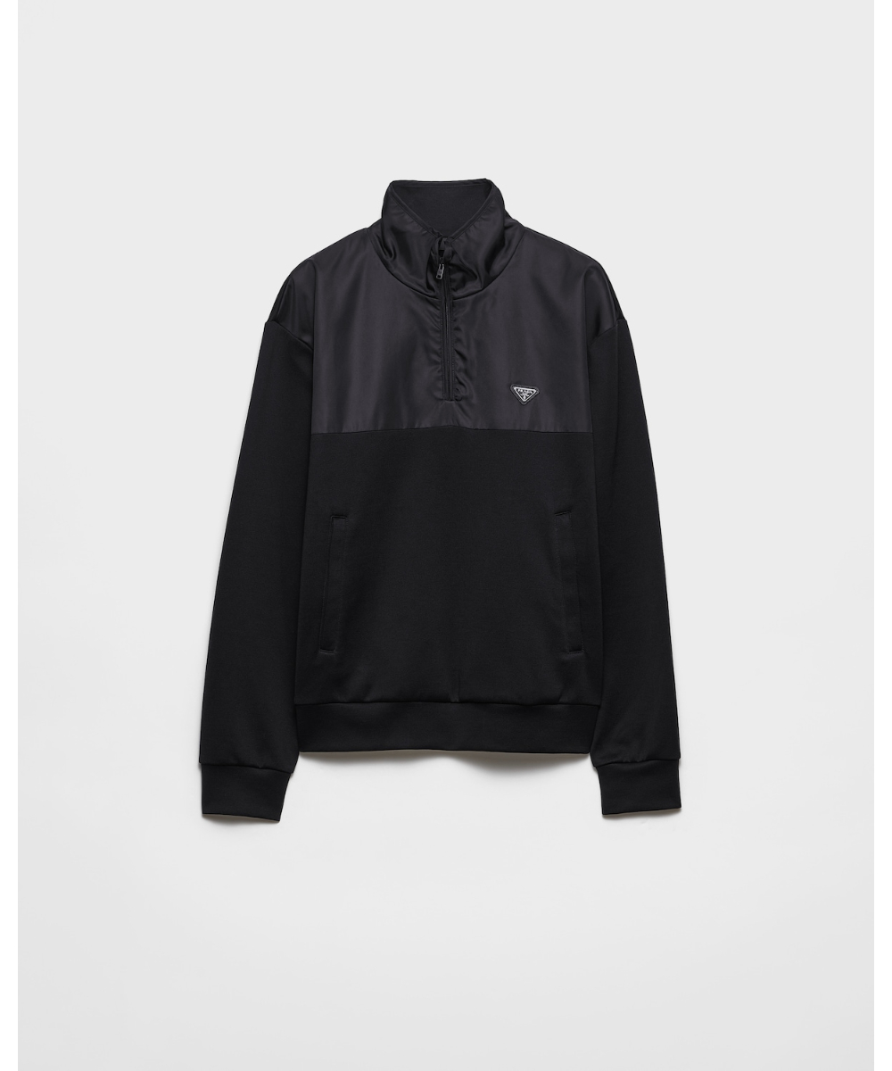 PRADA/プラダ_Men通販 | Re-Nylonディテール付 コットンフリース