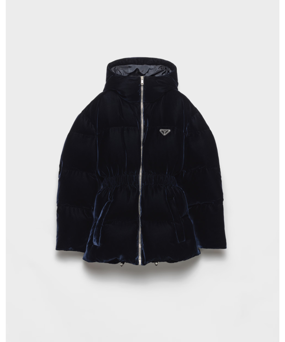 PRADA/プラダ_Women通販 | ベルベット ダウンジャケット【送料無料