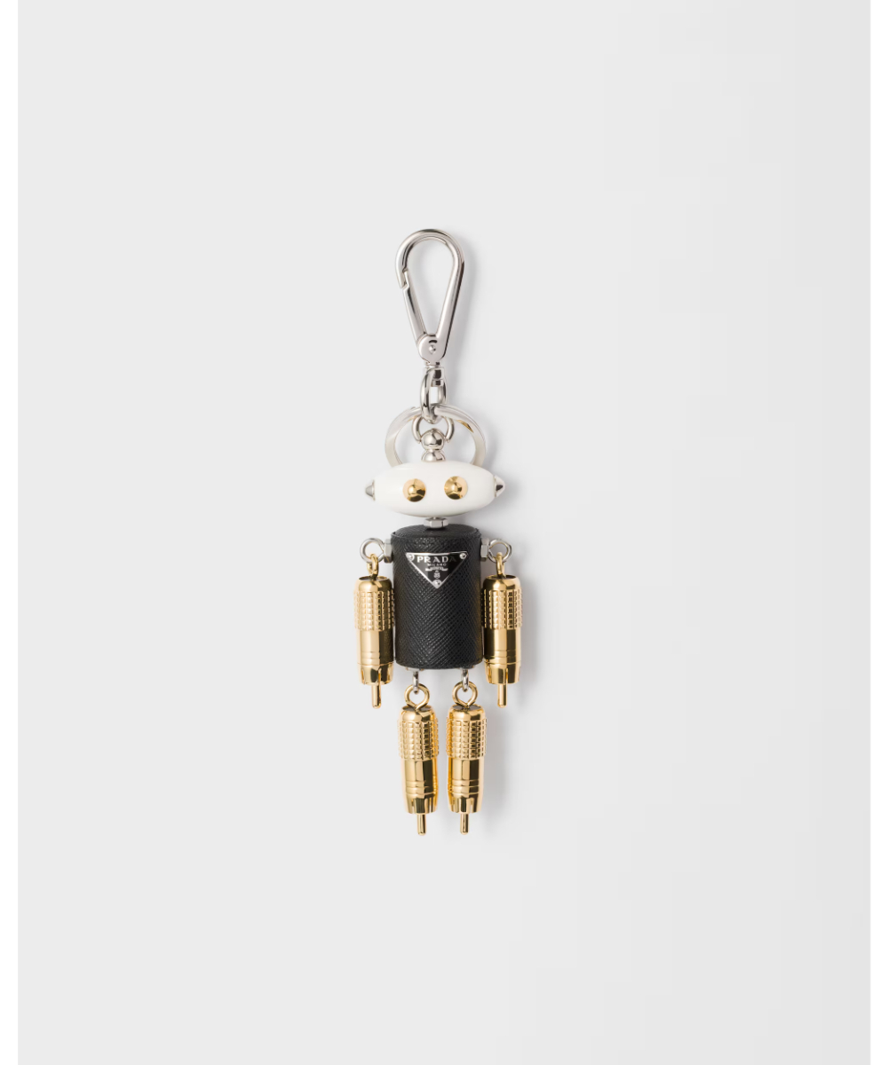 PRADA/プラダ_Men通販 | ロボットサフィアーノレザー キーリング