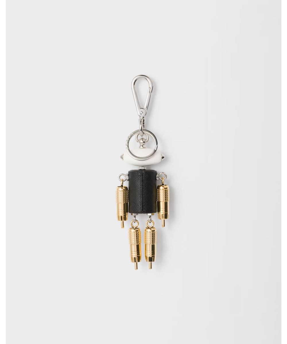 PRADA/プラダ_Men通販 | ロボットサフィアーノレザー キーリング