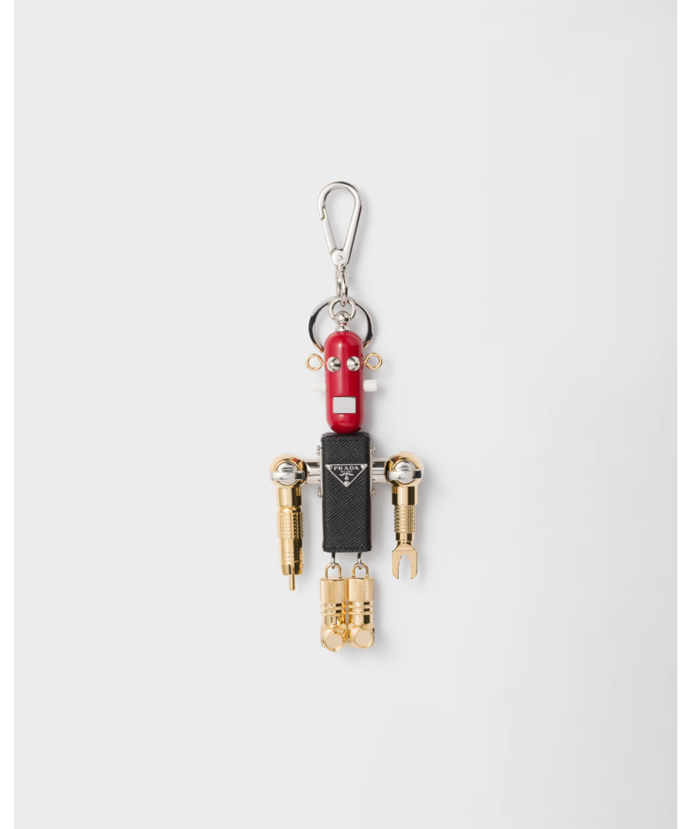 PRADA/プラダ_Men通販 | ロボットサフィアーノレザー キーリング