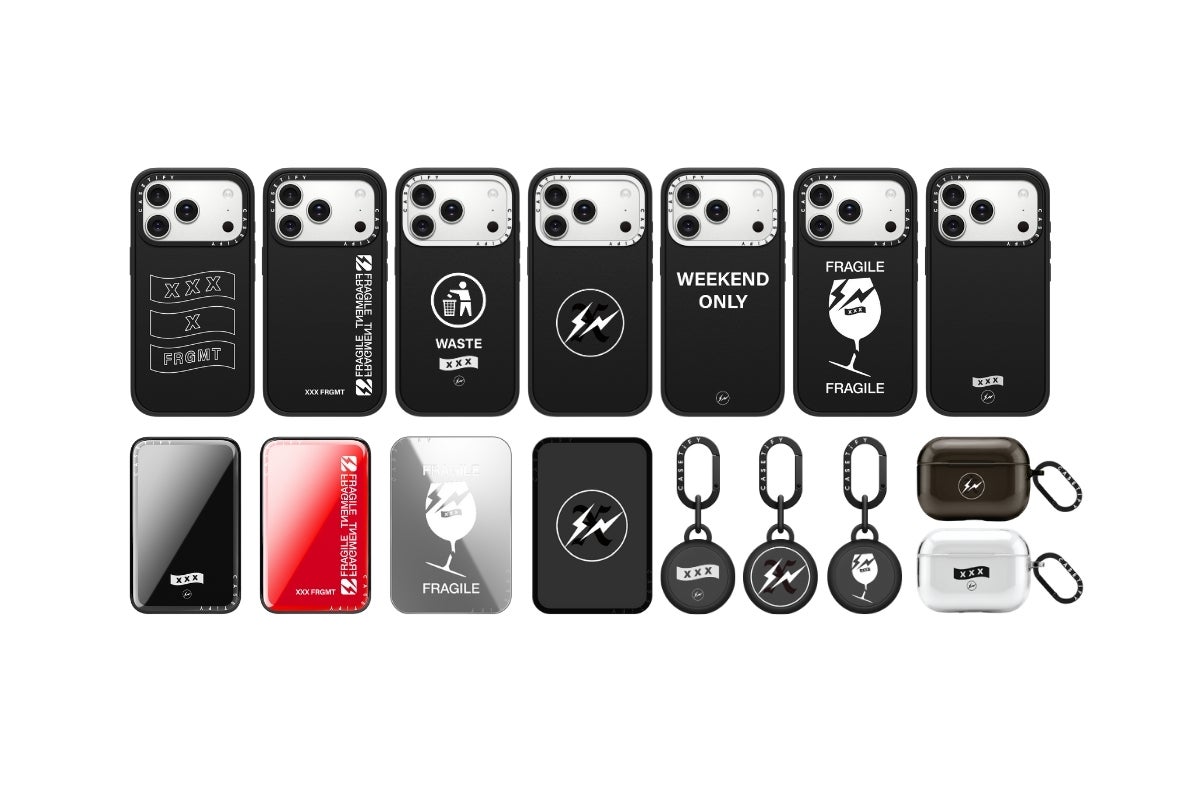 CASETiFY、「GOD SELECTION XXX」と「fragment」とのリバイバル