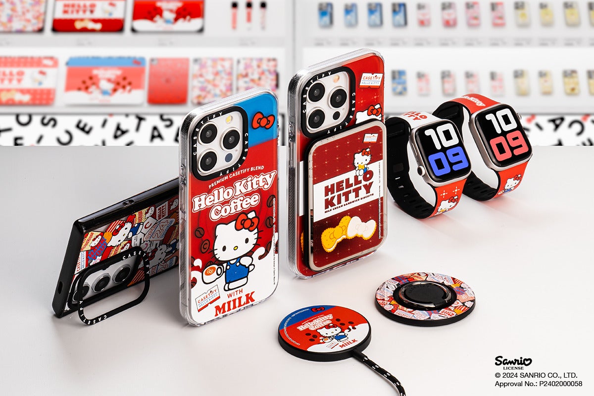 CASETiFY】サンリオのハローキティ50周年を祝うコラボレーションを発表