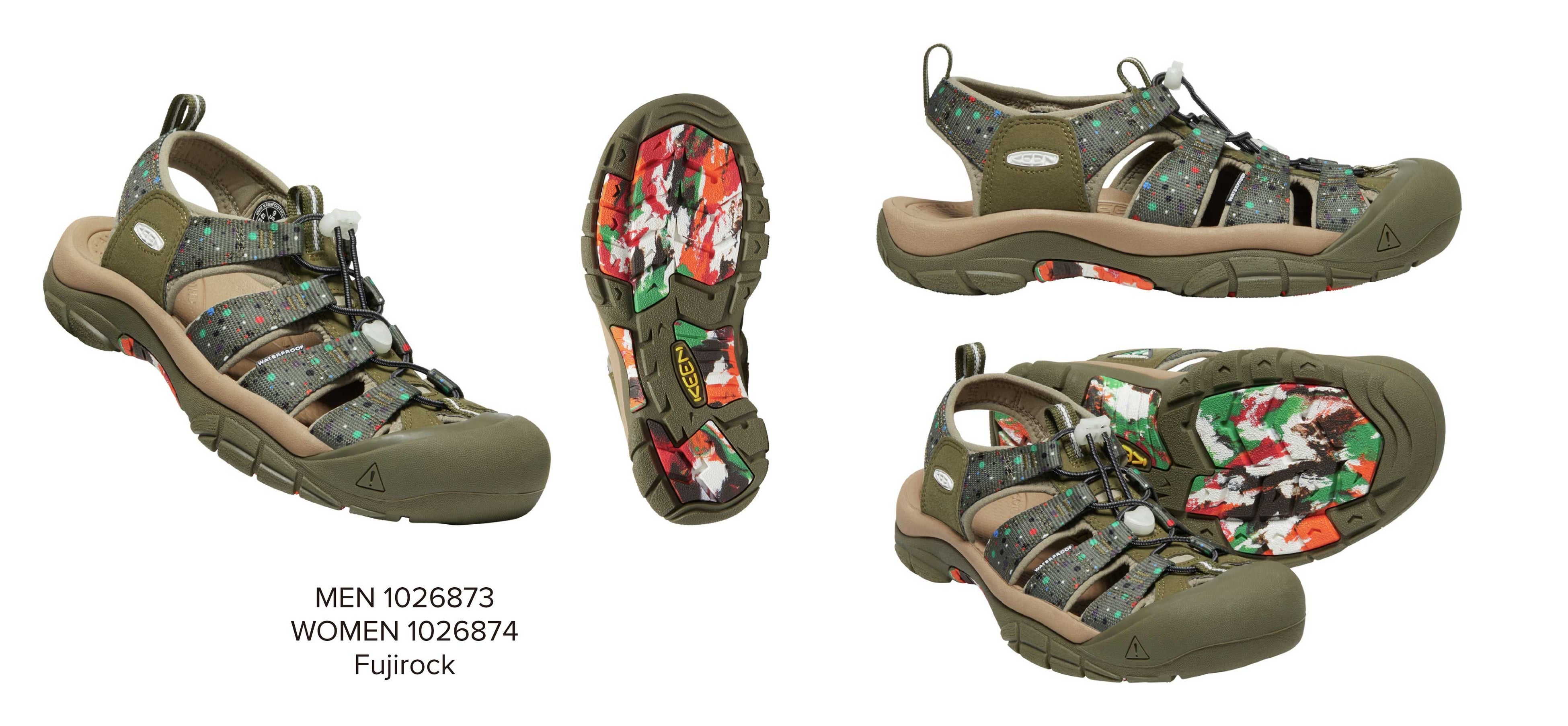 KEEN＞からフジロック×KEENコラボレーション第3弾 “フジロック会場”が