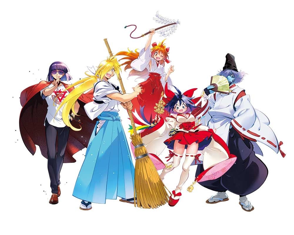 スレイヤーズ』原作35周年記念フェア開催！ 周年を記念した巫女服の