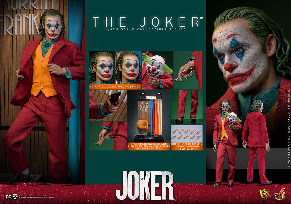 ホアキン・フェニックス演じるジョーカー、ホットトイズがついに立体化