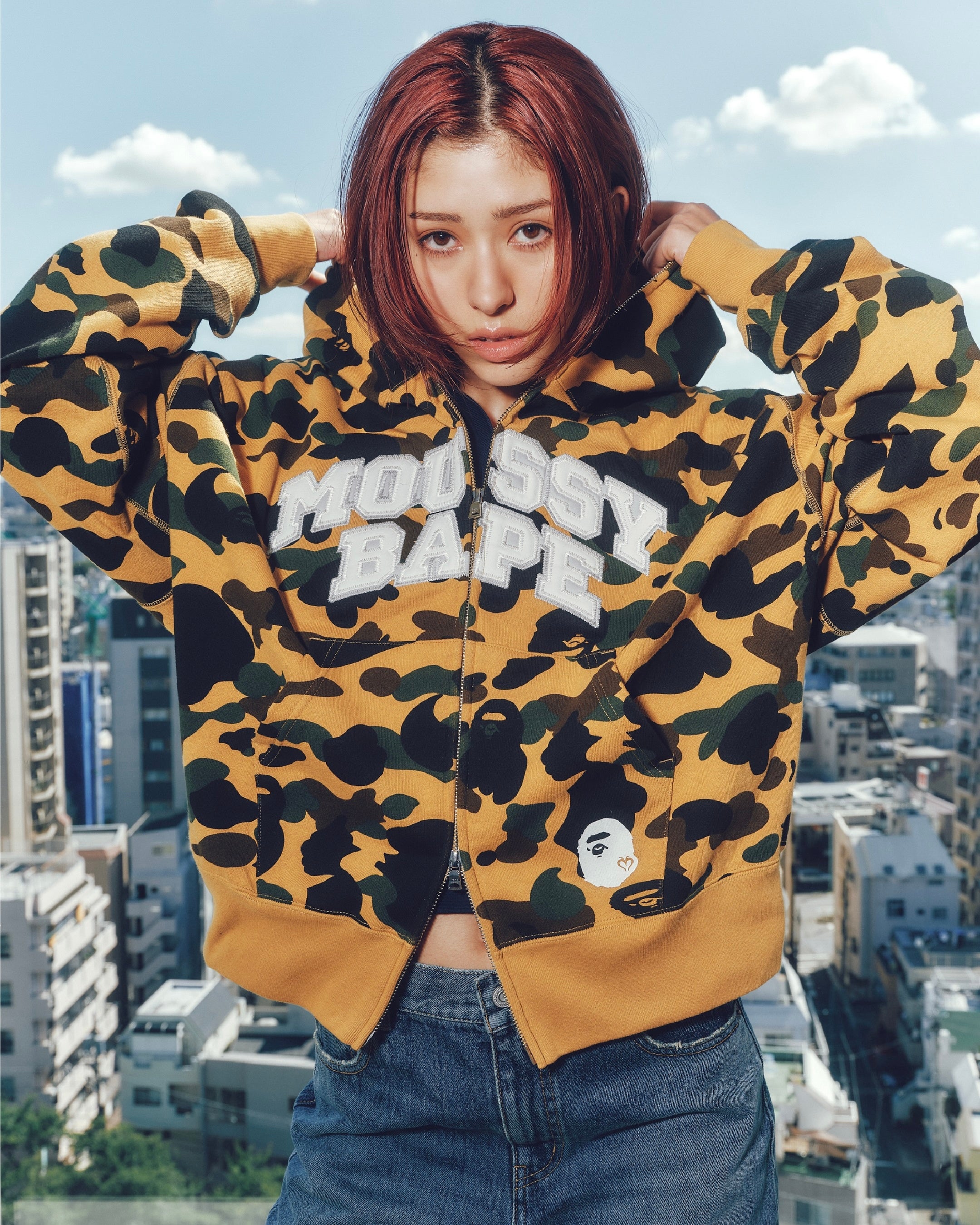 A BATHING APE®︎ x MOUSSY | 株式会社 ノーウェアのプレスリリース