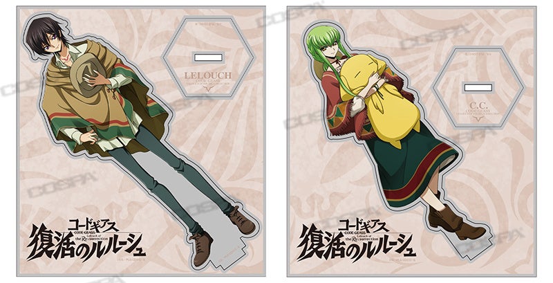 コードギアス』シリーズ」描き下ろしイラスト使用！ルルーシュとC.C.の