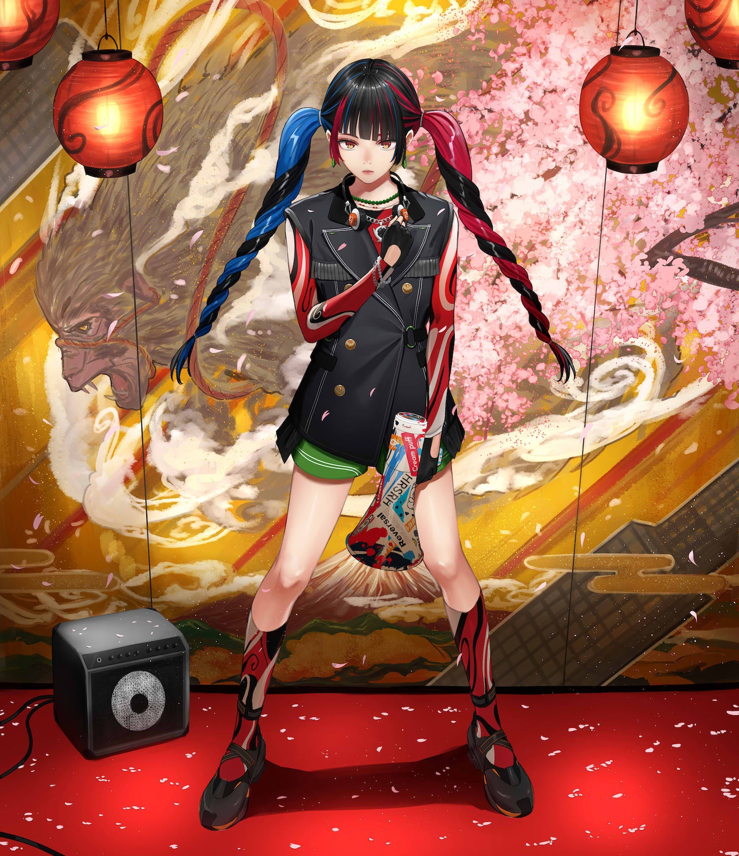 バーチャルラップシンガー・春猿火 新曲「巫女」4月11日(木)配信