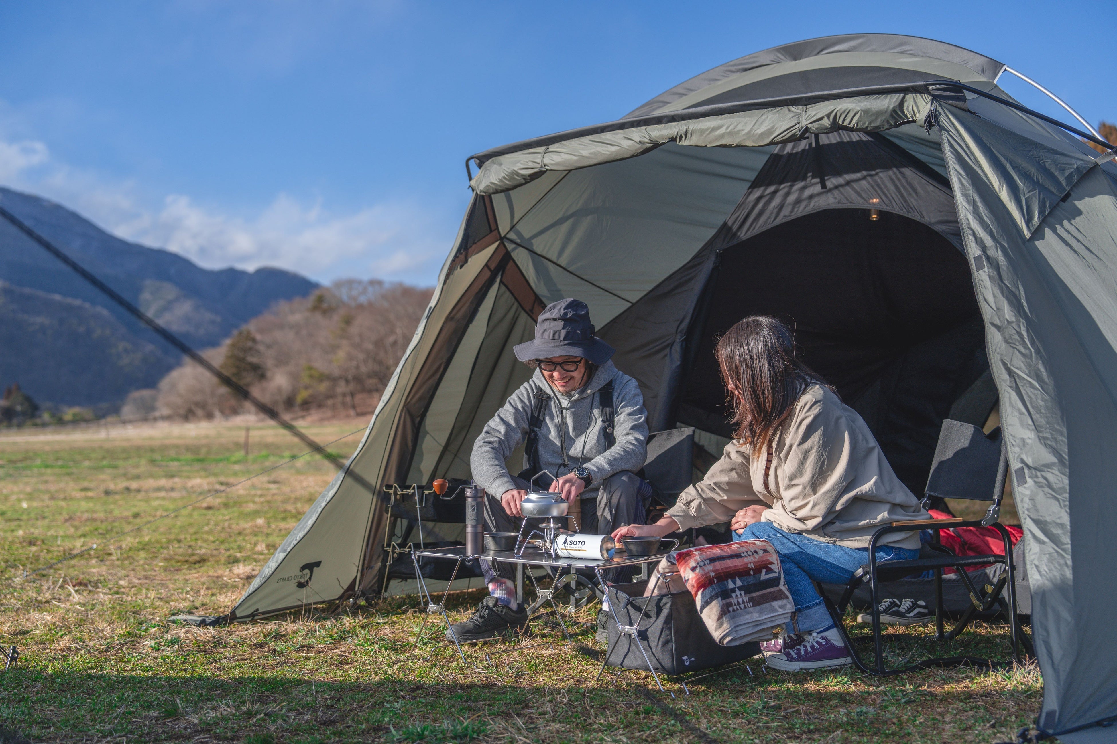 TOKYO CRAFTS(トウキョウクラフト）から簡単設営とデザイン性を両立