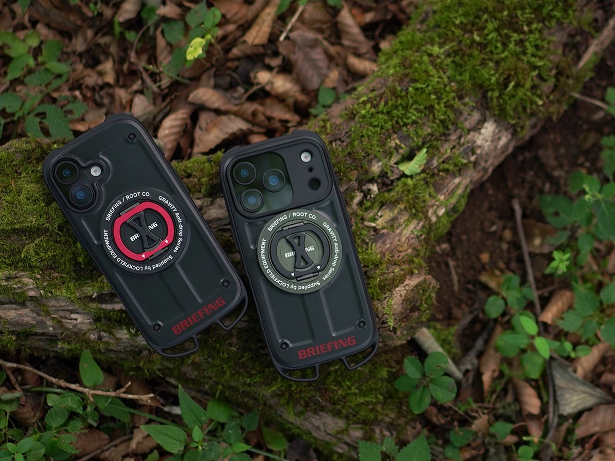 BRIEFING×ROOT CO.コラボレーション】iPhone17/17Pro対応耐衝撃ケース