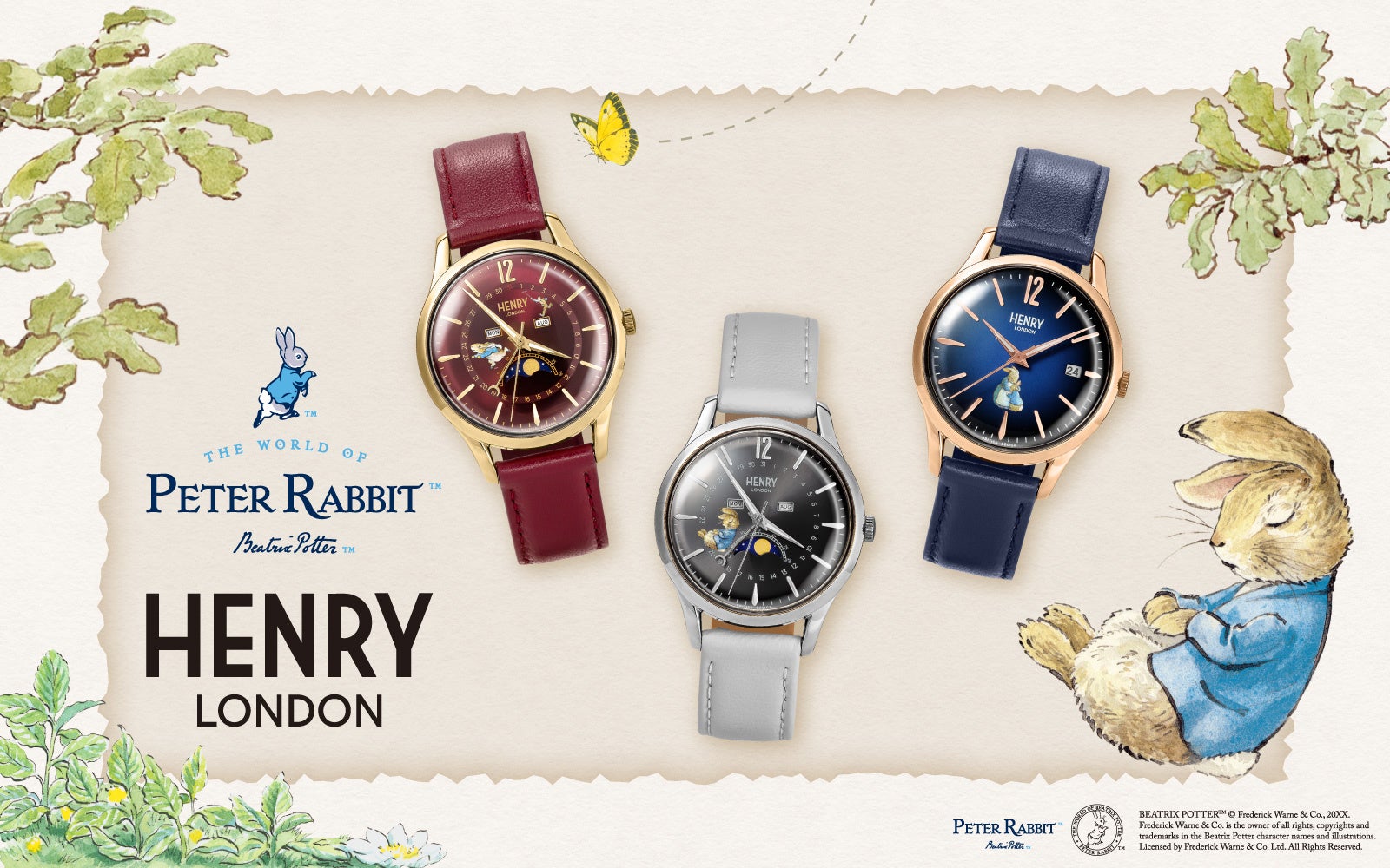 英国の腕時計ブランドHENRY LONDON（ヘンリーロンドン）と同じイギリス