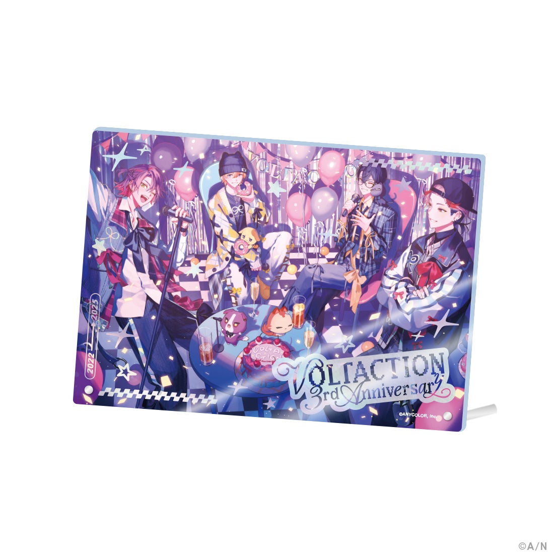 VOLTACTION 3rd Anniversary」グッズを2025年7月13日(日)22時からにじ