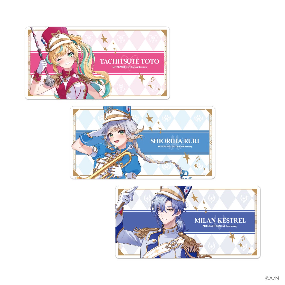 にじさんじ「みたらし団 2nd Anniversary」グッズが11/21 18時から販売