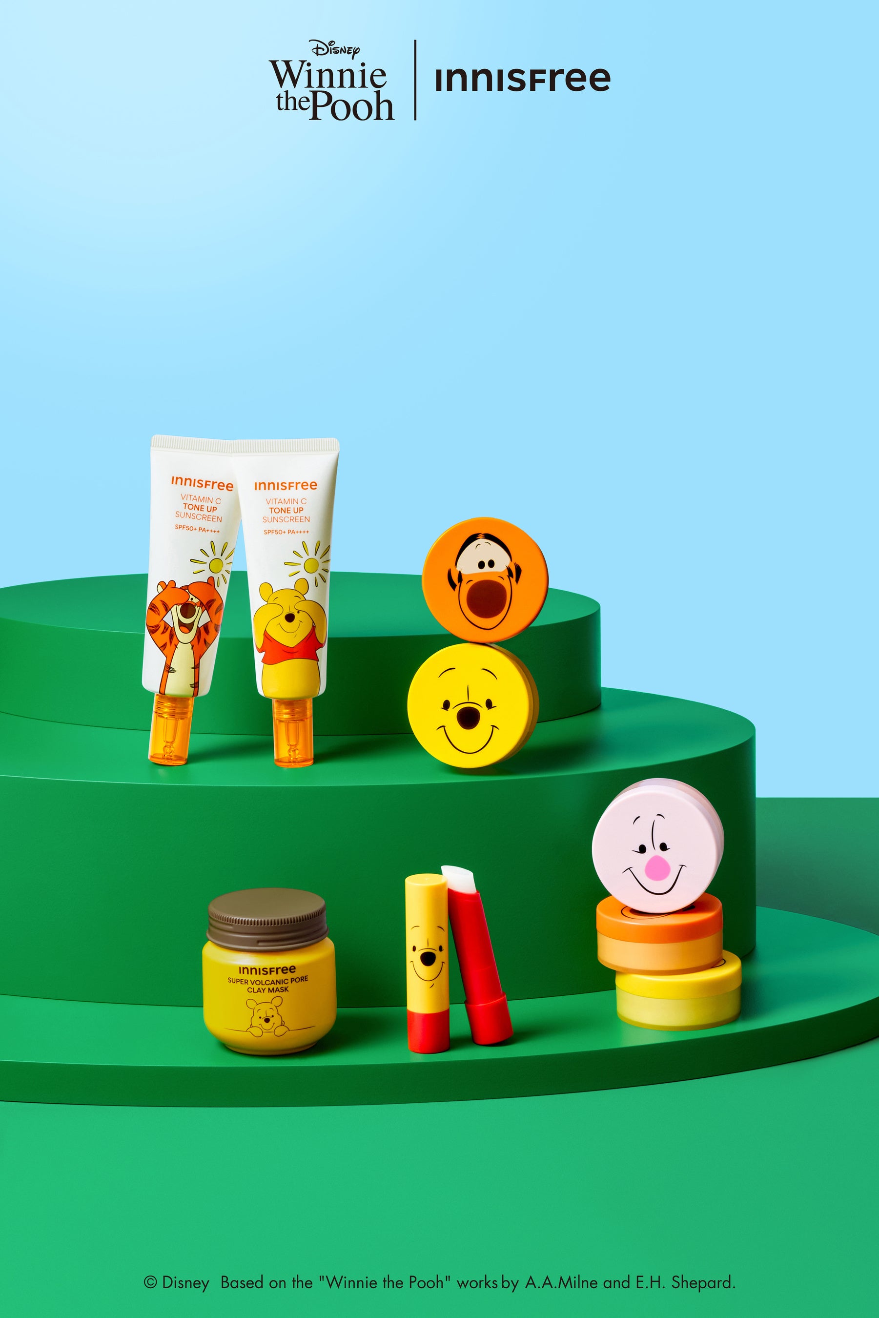 INNISFREE】くまのプーさん × INNISFREE コレクション！人気アイテム