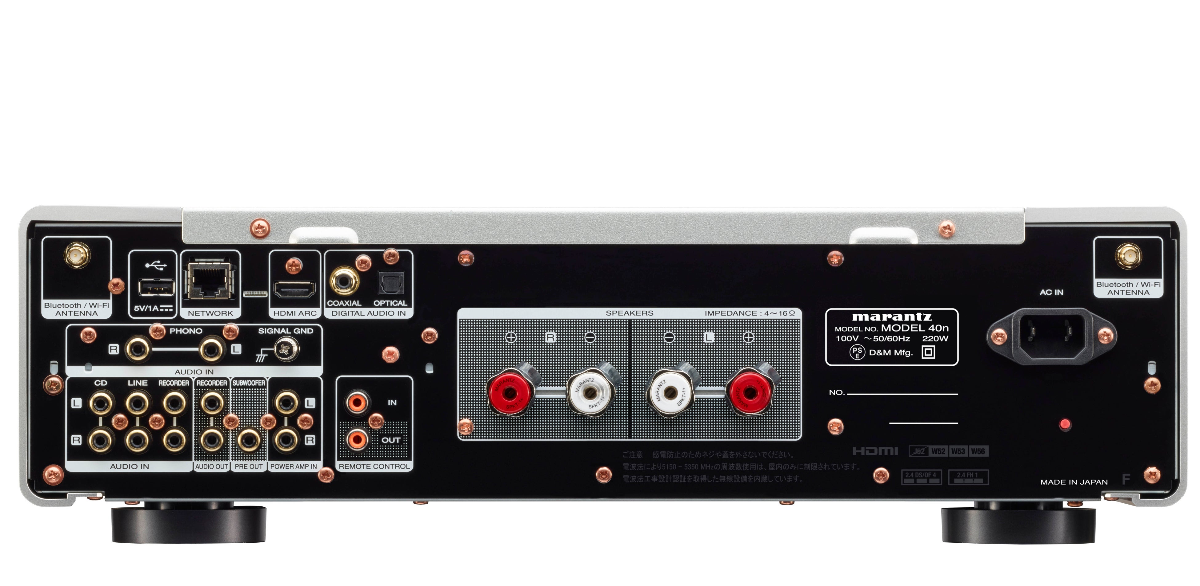 Marantz新製品] ネットワークプリメインアンプ MODEL 40n | 株式会社
