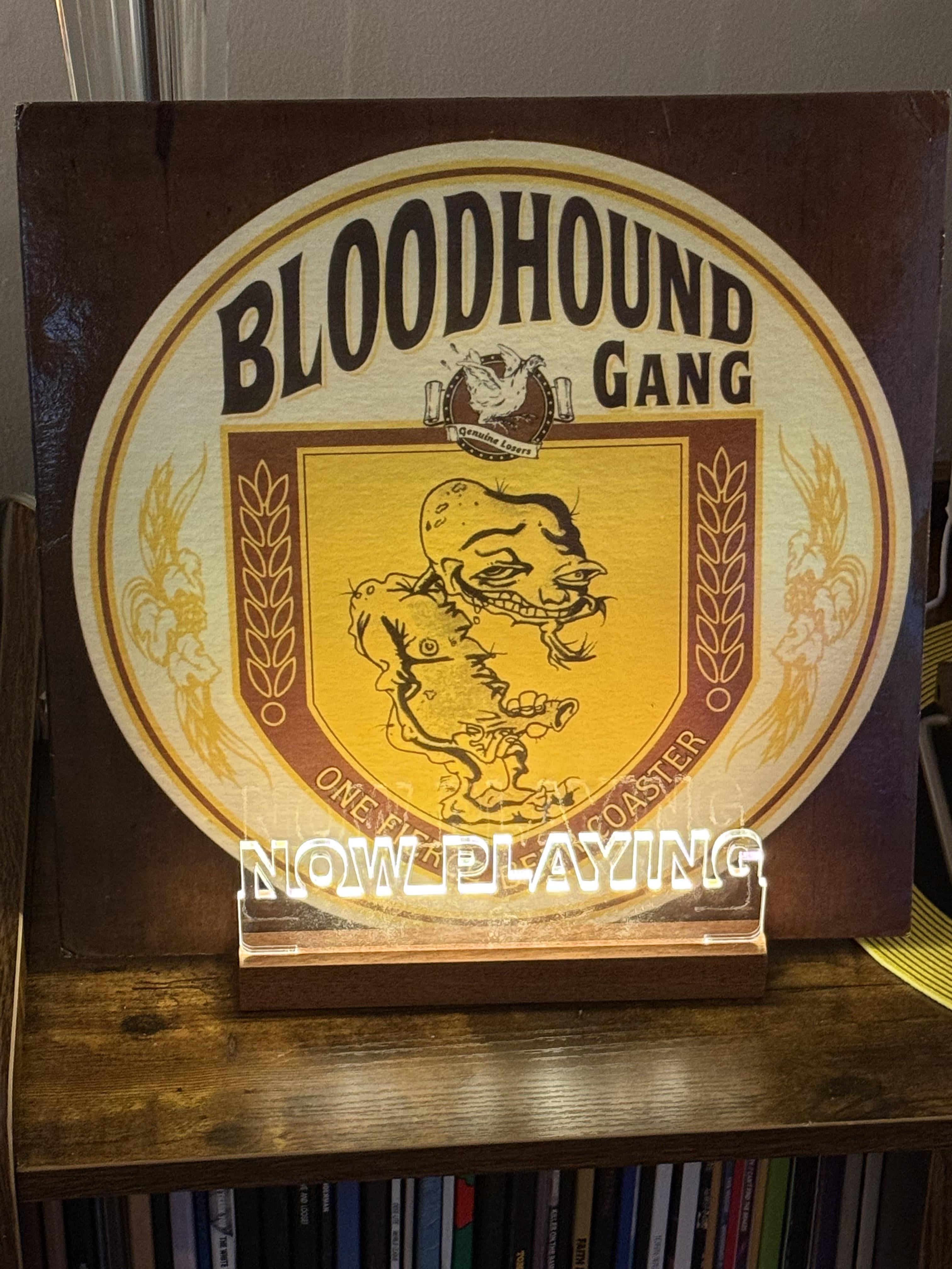 Bloodhound Gang – One Fierce Beer Coaster [1LP, Bone Color Vinyl