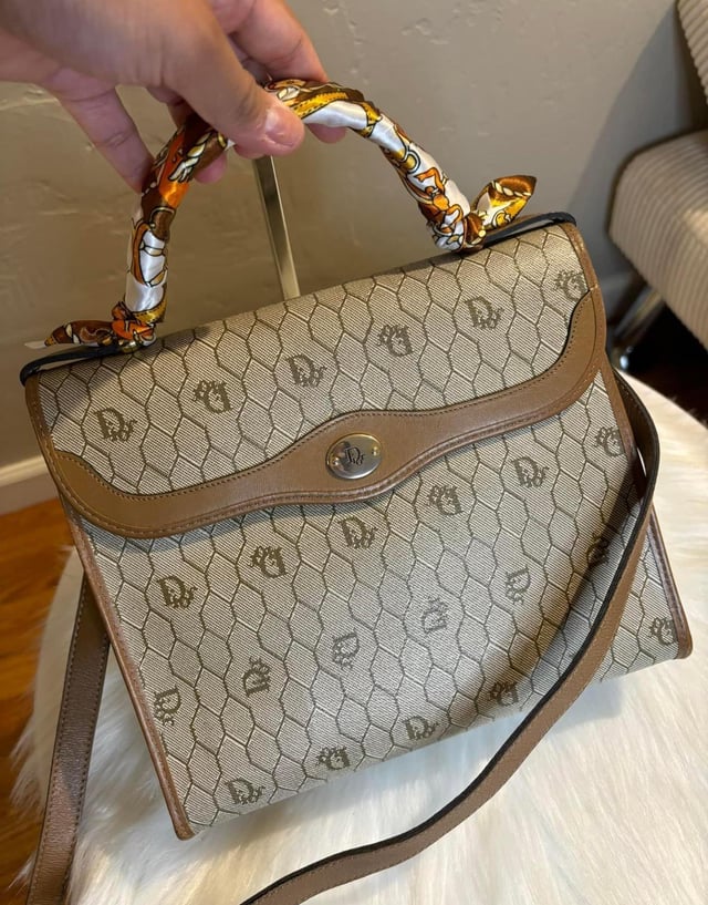 90年代のハニカム柄Dior、買っちゃった！ : r/handbags