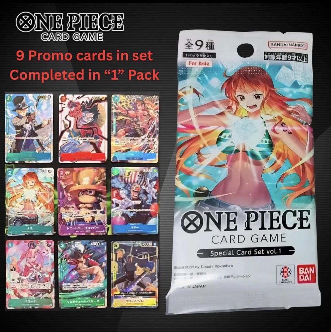 One Piece Card Game Special Card Set Vol.1 Jump Magazine Exclusive