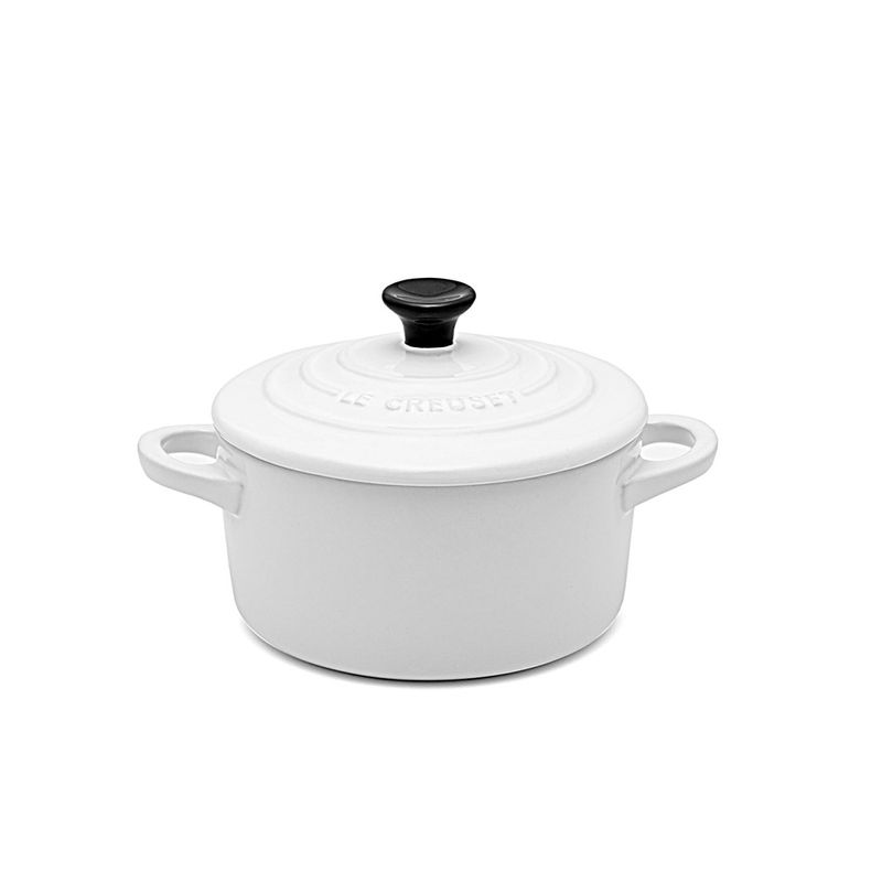 Le Creuset | mini cocotte cerâmica branco le creuset