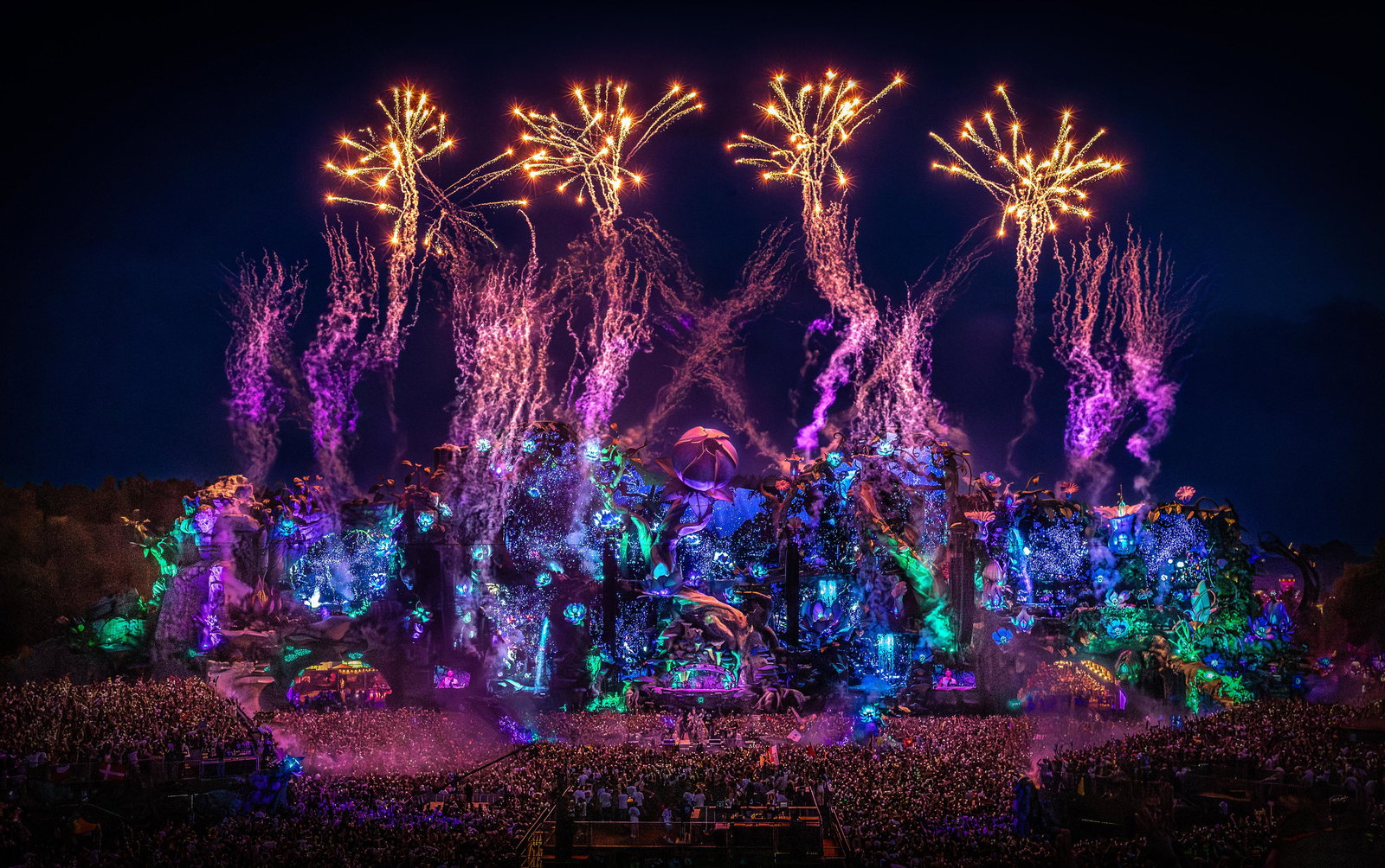 This was the first day of weekend 2 of Tomorrowland Belgium 2024