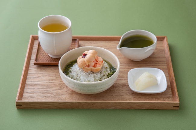 京都駅・茶寮 FUKUCHA 「香ばし合わせ 燻製茶×お茶漬けセット