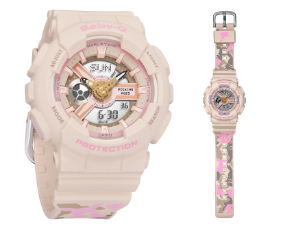 BABY-G” 「ピカチュウ」のコラボレーションモデル | カシオ計算機株式