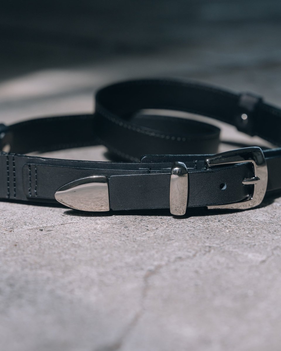 PRY / Metal Buckle Leather Belt
