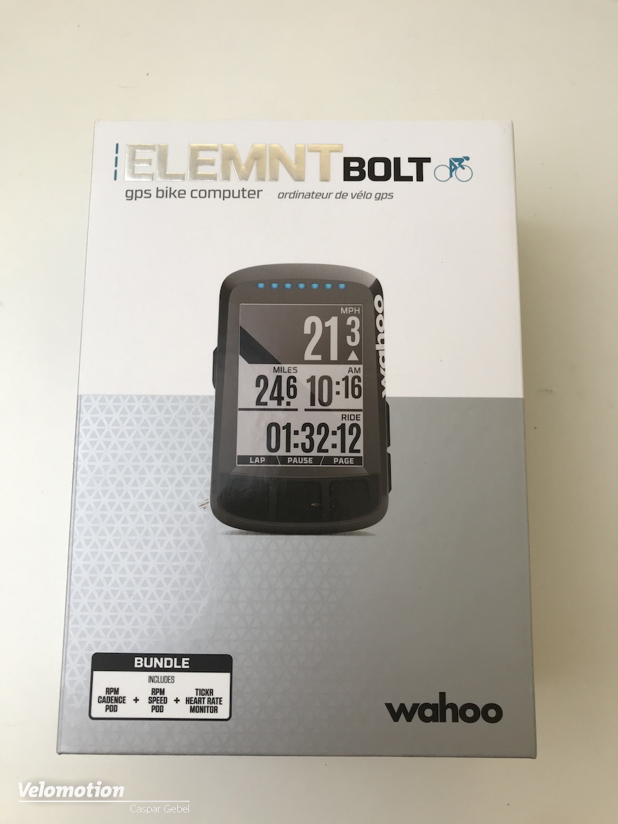 Wahoo Elemnt Bolt review Everything can be done, little is