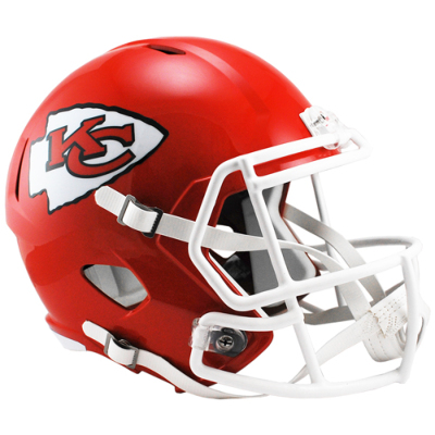 オーダー］リデル NFL レプリカヘルメット（1/1サイズ） チーフス
