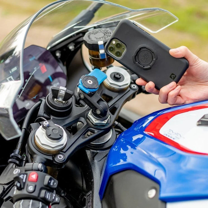 フォークステムマウント バイク用スマホホルダー｜クアッドロック