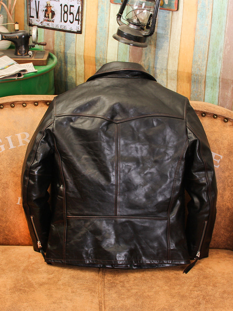Niceなヴィンテージ加工◇ヴィンテージ50s J24型 復刻 茶芯ホース
