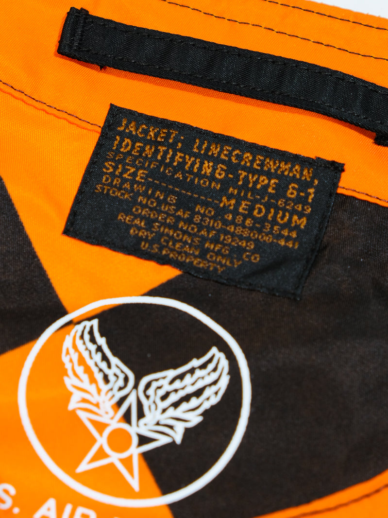 △ヴィンテージ復刻デザイン USAFラインクルーマンジャケット▽M～XL