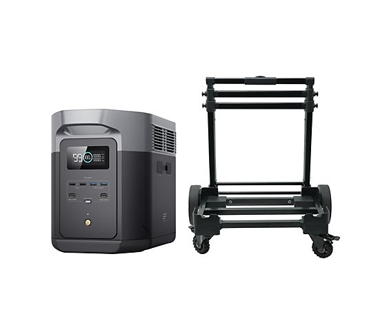 Ecoflow DELTA 2 Max 2000Wh Portable Power Station w/ Trolley - QVC.com