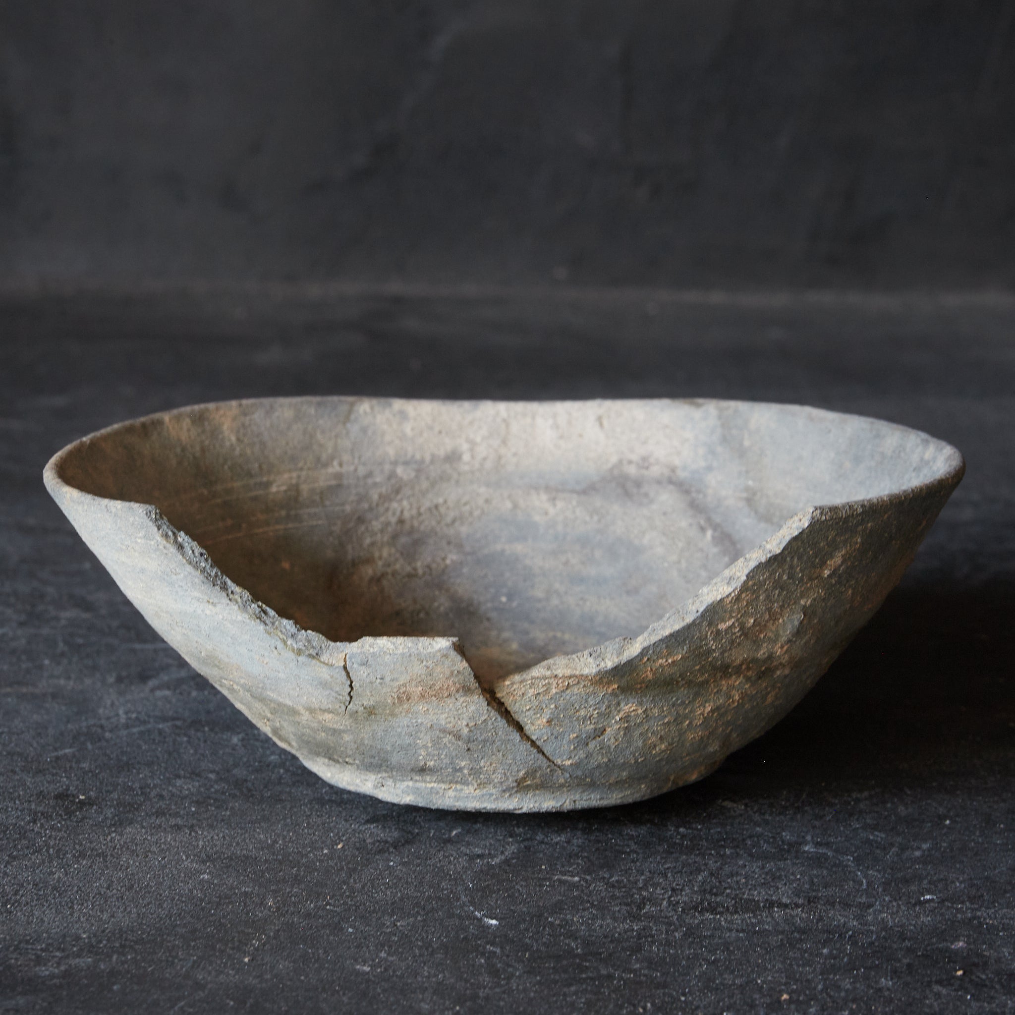 革袋型須恵器残欠 考古発掘品 稀少 古美術 花呼ぶ器 革袋型須恵器残欠