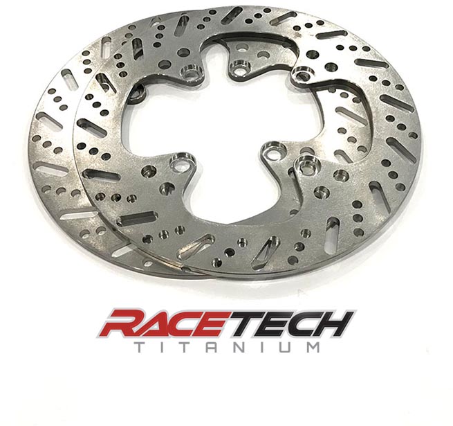 Yamaha YXZ1000 Titanium Brake Rotors (Front/Back) - RaceTech Titanium