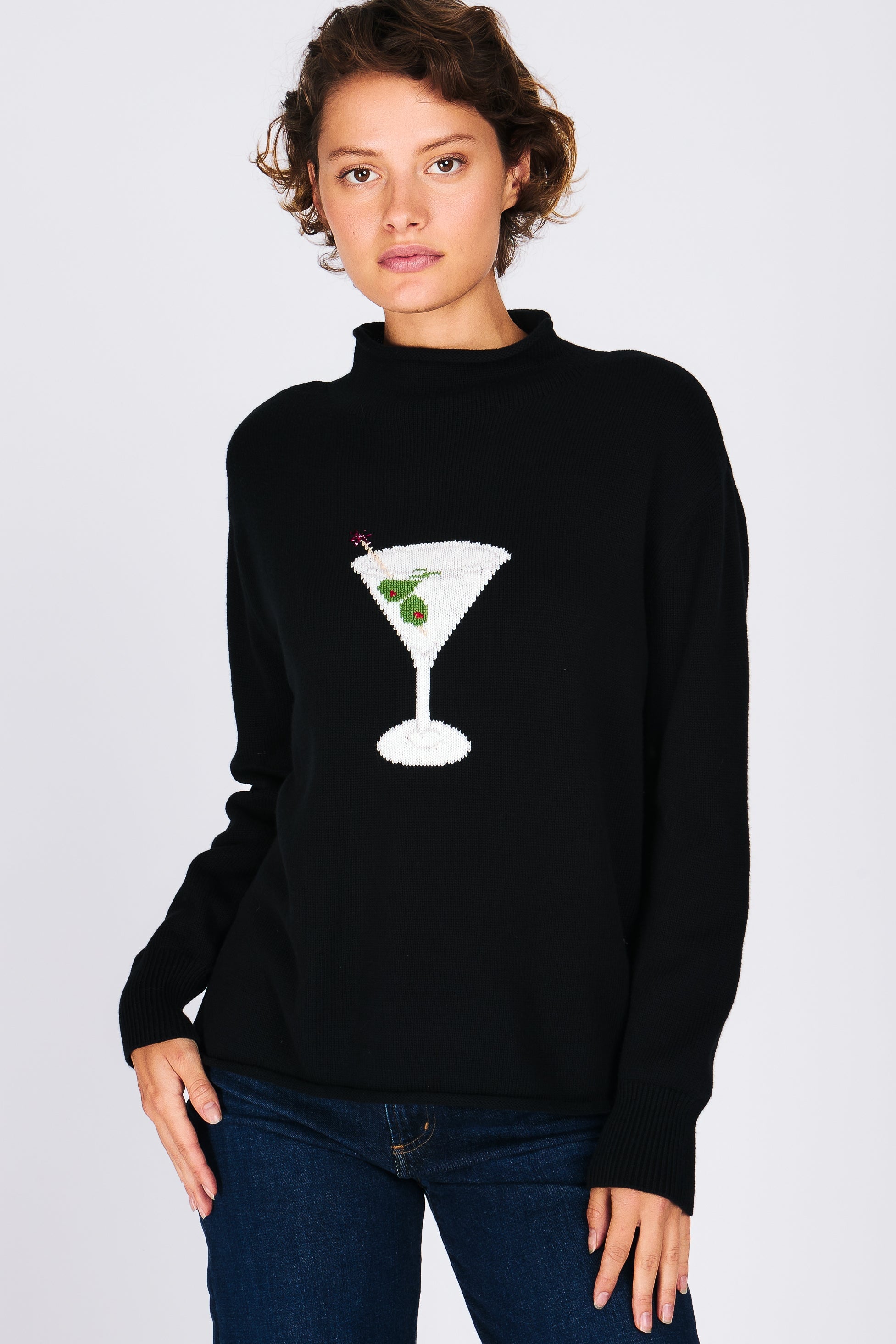 Martini Glass Sweater | Rachel Antonoff - RachelAntonoff.com
