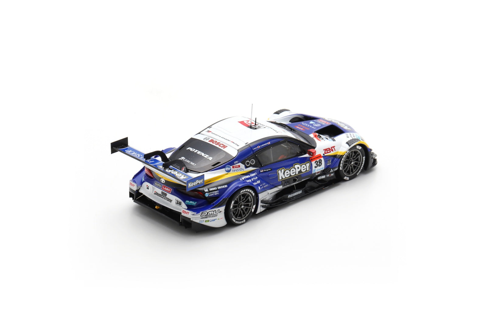 Spark SGT161 1/43 KeePer CERUMO GR Supra No.38 TGR TEAM KeePer