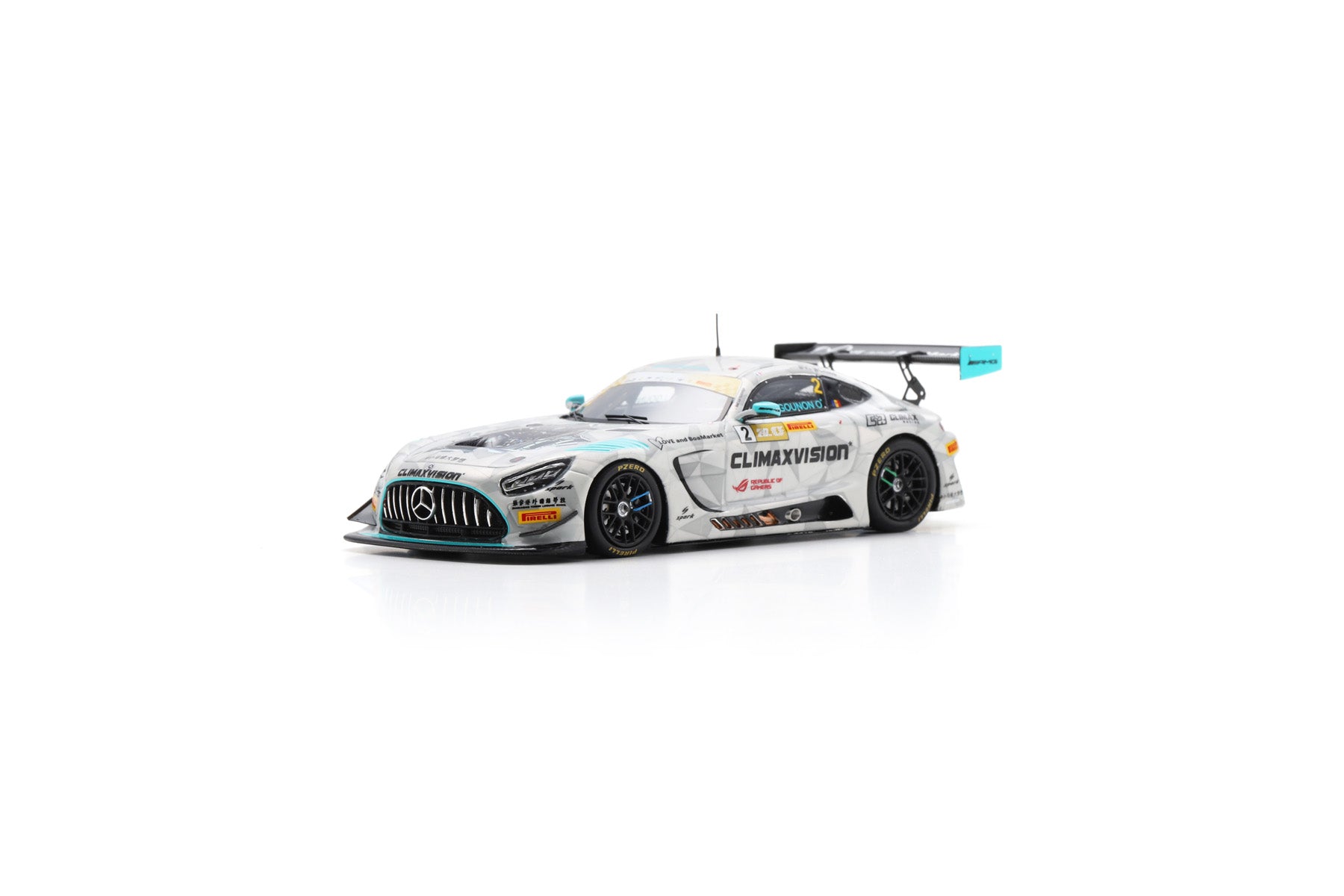 Spark SA288 1/43 Mercedes-AMG GT3 No.2 Climax Racing FIA GT World