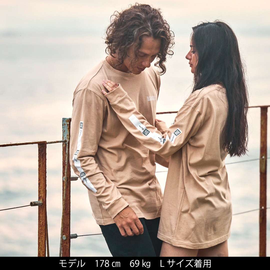 RadBlue LONG SLEEVE TEE【QR】