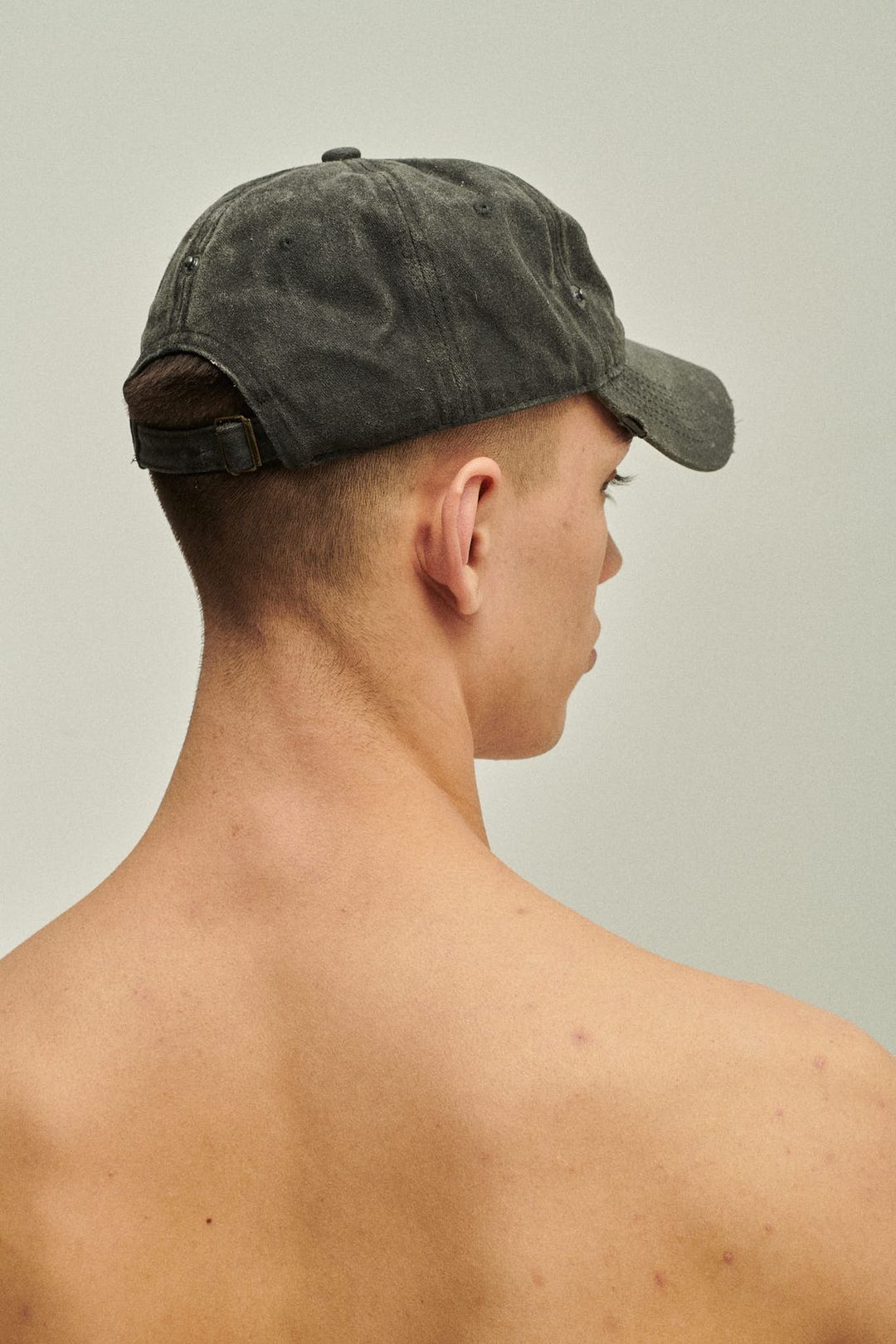 P.L.N. / ピーエルエヌ - OILSKIN CAP (BLACK) | RADD LOUNGE