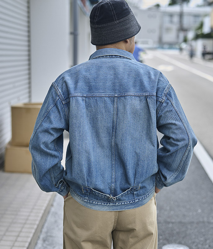 A.PRESSE No.213 Denim Jacket [INDIGO] - Fresh Service NECESSARY or