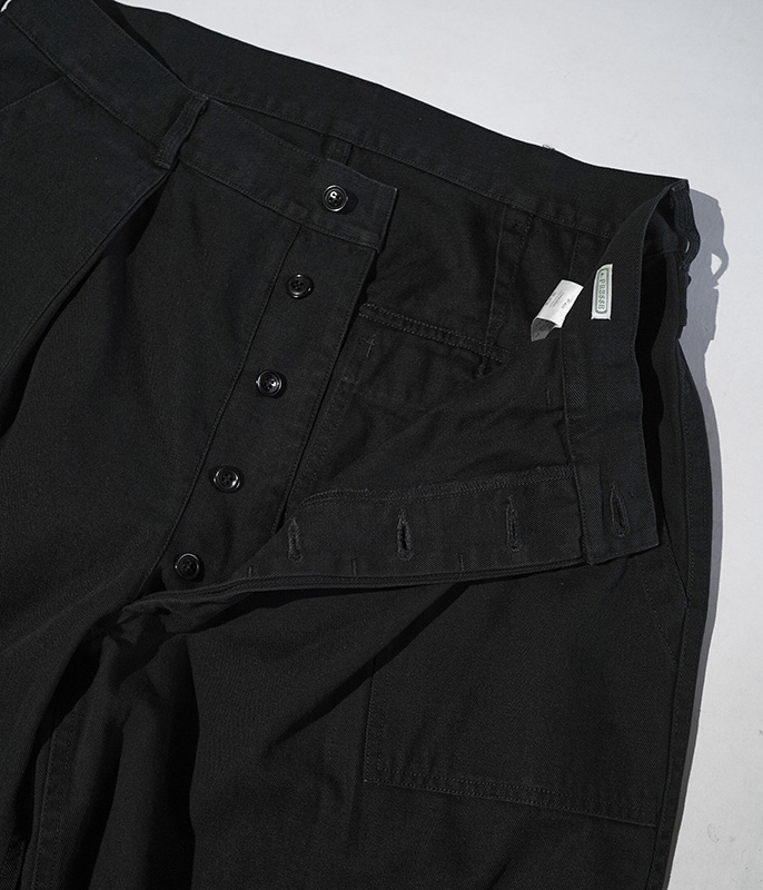 A.PRESSE USAF Hemmed Bottoms [BLACK] - Fresh Service NECESSARY or
