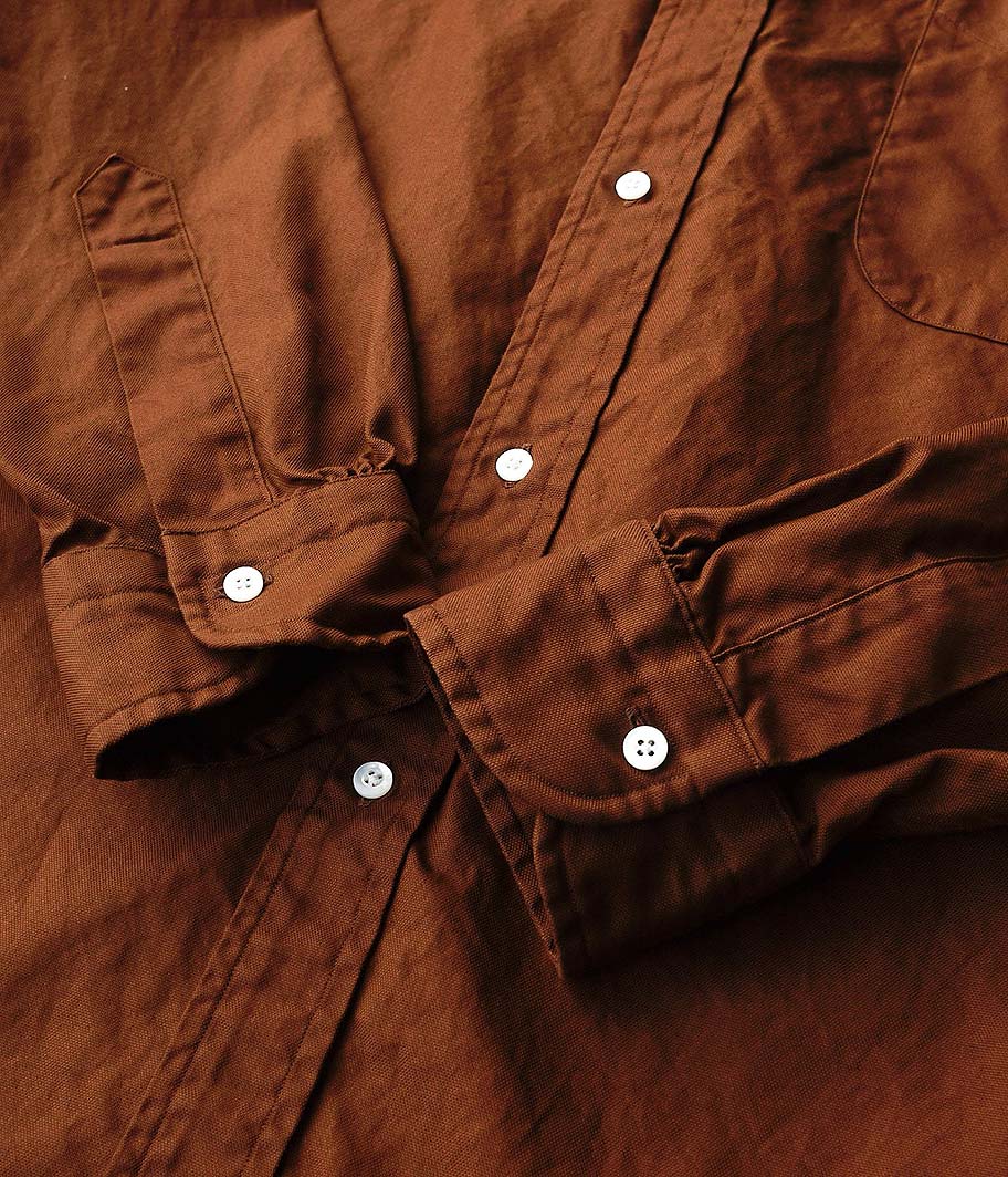 A.PRESSE BD Oxford Shirt [BROWN] - Fresh Service NECESSARY or
