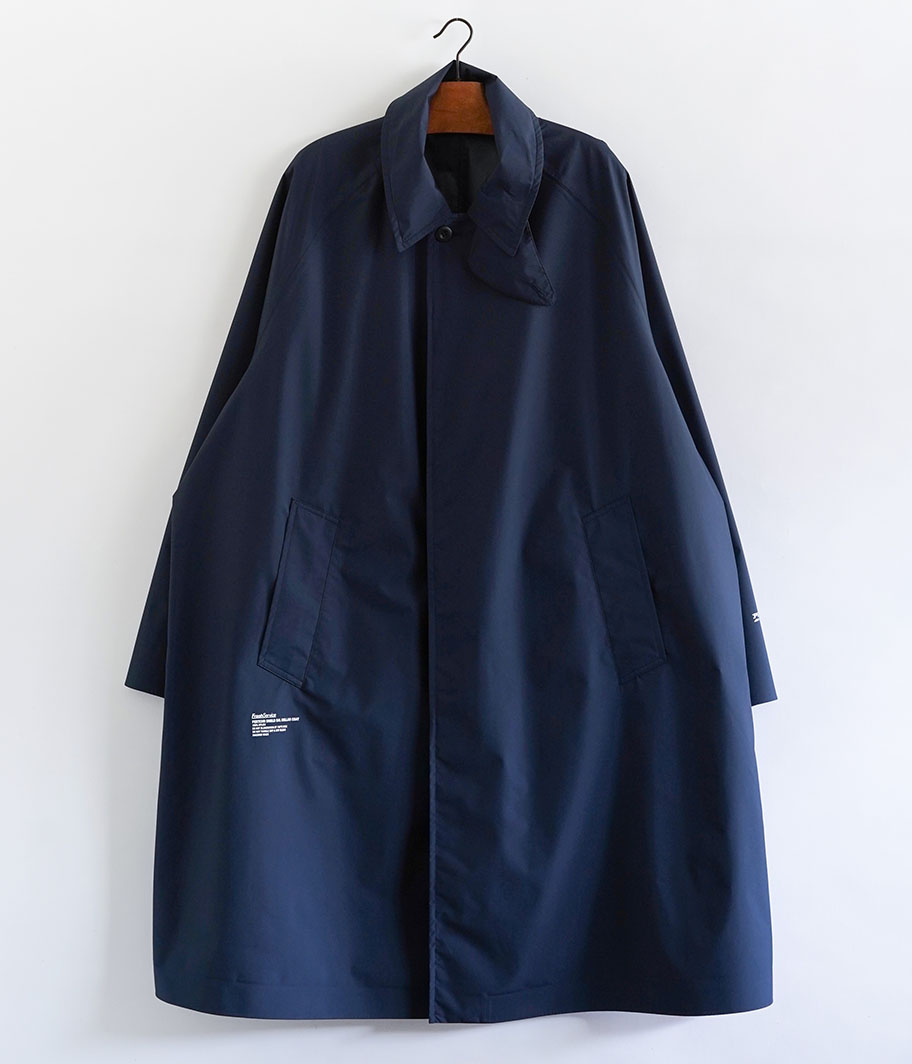 Fresh Service PERTEX SHIELD BAL COLLAR COAT [NAVY] - Fresh Service