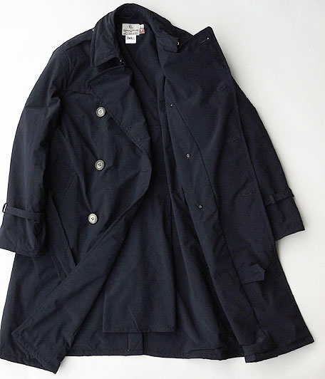 KAPTAIN SUNSHINE Padded Trench Coat [NAVY] - Fresh Service
